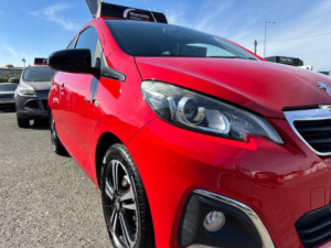 2017 Peugeot 108 1.2 Puretech Gt Line Euro 6 5dr in Red — image 4