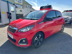 2017 Peugeot 108 1.2 Puretech Gt Line Euro 6 5dr in Red — image 5