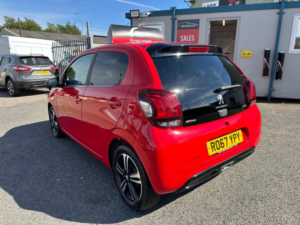 2017 Peugeot 108 1.2 Puretech Gt Line Euro 6 5dr in Red — image 6