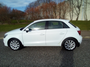 2015 Audi A1 1.6 Tdi Sport in White — image 5