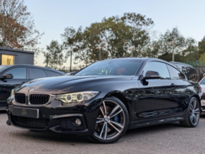 2015 BMW 4 Series 3.0 430d M Sport Auto Euro 6 (s/s) 2dr in Black — image 4