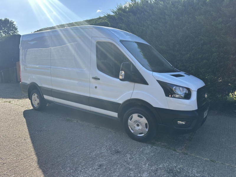 2024 Ford Transit 2.0 Transit Trend Van 350 L3 2.0l Ecoblue 165ps Fwd 6 Speed Manual in White — image 1