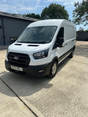 2024 Ford Transit 2.0 Transit Trend Van 350 L3 2.0l Ecoblue 165ps Fwd 6 Speed Manual in White — image 4