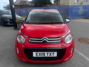 2019 Citroen C1 1.0 Vti Flair Etg5 Euro 6 5dr in Red — image 2
