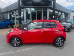 2019 Citroen C1 1.0 Vti Flair Etg5 Euro 6 5dr in Red — image 3
