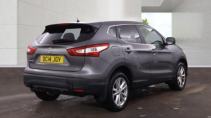 2014 Nissan Qashqai 1.2 Dig-T Acenta Premium 2WD Euro 5 (s/s) 5dr in Grey — image 3
