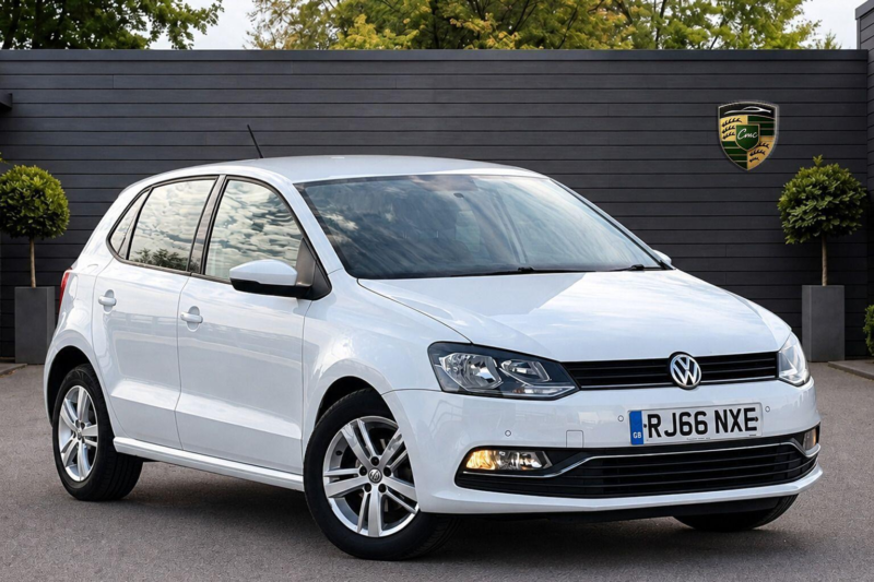 2016 Volkswagen Polo 1.0 Bluemotion Tech Match Euro 6 (s/s) 5dr in White — image 1