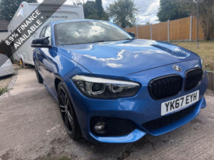2017 BMW 1 Series 2.0 120d M Sport Shadow Edition Hatchback 5dr Diesel Auto Euro 6 (s/s) (190 Ps) in Blue — image 2