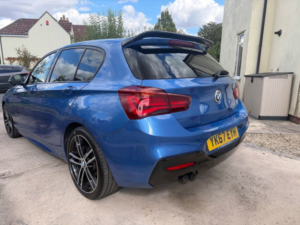 2017 BMW 1 Series 2.0 120d M Sport Shadow Edition Hatchback 5dr Diesel Auto Euro 6 (s/s) (190 Ps) in Blue — image 3