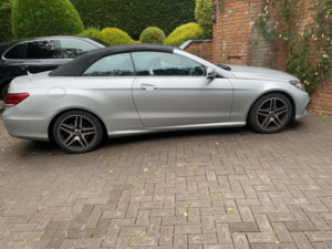 2013 Mercedes-Benz E Class 2.1 E220 Cdi Amg Sport Cabriolet G-Tronic+ Euro 5 (s/s) 2dr in Silver — image 3