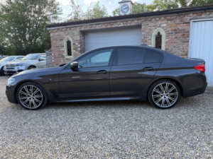 2018 BMW 5 Series 3.0 530d Xdrive M Sport Saloon in Grey — image 4