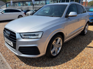 2016 Audi Q3 2.0 Tdi S Line Plus S Tronic Quattro Euro 6 (s/s) 5dr in Silver — image 3