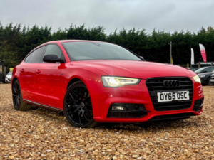 2015 Audi A5 3.0 Tdi V6 Black Edition Plus Sportback S Tronic Quattro Euro 6 (s/s) 5dr in Red — image 3
