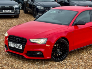 2015 Audi A5 3.0 Tdi V6 Black Edition Plus Sportback S Tronic Quattro Euro 6 (s/s) 5dr in Red — image 5