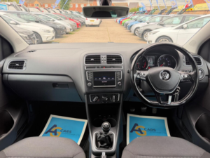 2017 Volkswagen Polo 1.0 Match Edition Euro 6 (s/s) 5dr in Grey — image 2