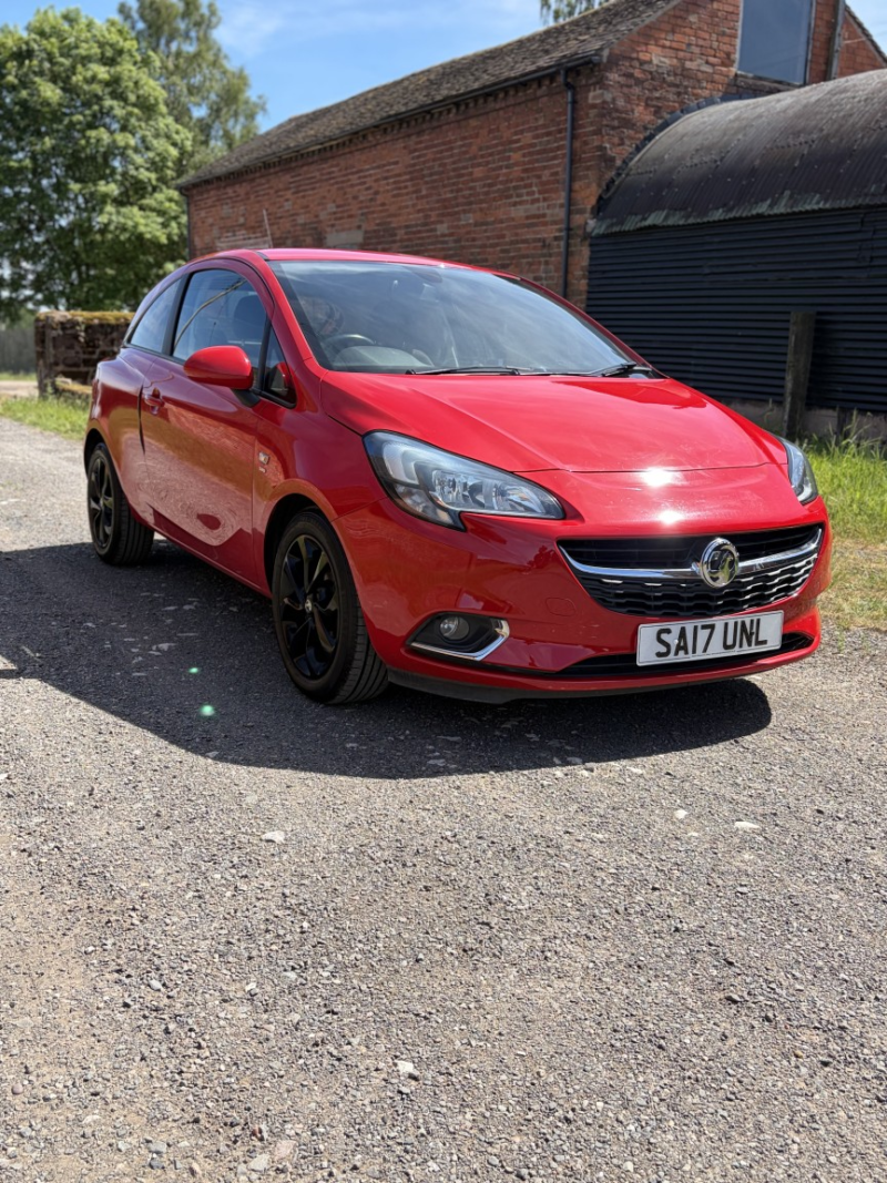 2017 Vauxhall Corsa 1.4 I Ecoflex Sri in Red — image 1