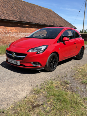 2017 Vauxhall Corsa 1.4 I Ecoflex Sri in Red — image 3