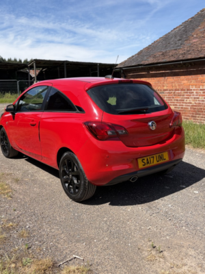 2017 Vauxhall Corsa 1.4 I Ecoflex Sri in Red — image 5