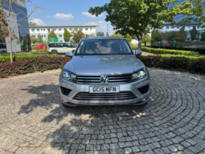 2015 Volkswagen Touareg 3.0 Tdi V6 Bluemotion Tech Se Tiptronic 4WD Euro 6 (s/s) 5dr in Silver — image 2