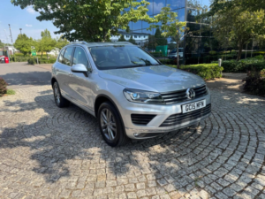 2015 Volkswagen Touareg 3.0 Tdi V6 Bluemotion Tech Se Tiptronic 4WD Euro 6 (s/s) 5dr in Silver — image 5