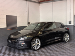 2014 Volkswagen Scirocco 2.0 Tdi Bluemotion Tech R-Line Hatchback 3dr Diesel Manual Euro 5 (s/s) (leather, Nav) (140 Ps) in Black — image 3