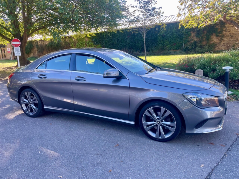 2018 Mercedes-Benz Cla 1.6 Cla180 Sport Coupe 4dr Petrol 7g-Dct Euro 6 (s/s) (122 Ps) in Grey — image 1