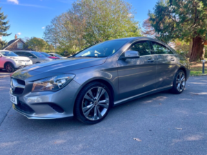 2018 Mercedes-Benz Cla 1.6 Cla180 Sport Coupe 4dr Petrol 7g-Dct Euro 6 (s/s) (122 Ps) in Grey — image 3