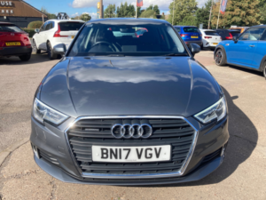 2017 Audi A3 2.0 Tfsi Sport Sportback 5dr Petrol S Tronic Quattro Euro 6 (s/s) (190 Ps) in Grey — image 2