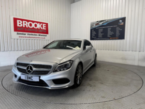 2016 Mercedes-Benz Cls 2.1 Cls220d Amg Line (premium) Coupe G-Tronic+ Euro 6 (s/s) 4dr in Silver — image 6