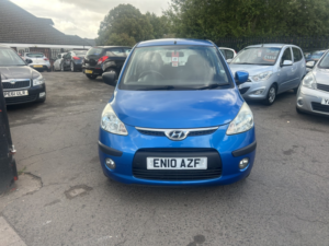 2010 Hyundai I10 1.2 Comfort in Blue — image 2