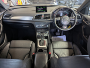 2015 Audi Q3 2.0 Tdi S Line Quattro Automatic. Low Mileage, Sat Nav, Heated Nappa Leather & 9 Services. in Grey — image 5