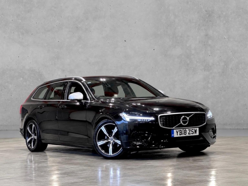 2018 Volvo V90 2.0 D4 R-Design Auto Euro 6 (s/s) 5dr in Black — image 1