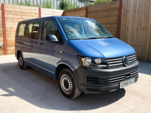 2019 Volkswagen Transporter 5 SEAT Auto Wheelchair Accessible Disabled Access Vehicle Wav in Blue — image 4