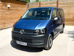 2019 Volkswagen Transporter 5 SEAT Auto Wheelchair Accessible Disabled Access Vehicle Wav in Blue — image 6