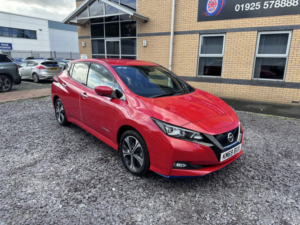 2019 Nissan Leaf 62kwh E+ Tekna in Red — image 2