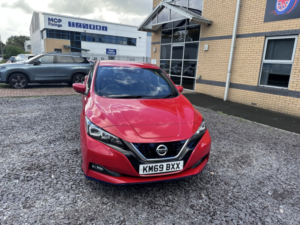 2019 Nissan Leaf 62kwh E+ Tekna in Red — image 3