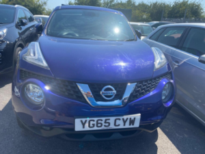 2015 Nissan Juke 1.5 Dci Tekna Euro 6 (s/s) 5dr in Blue — image 3