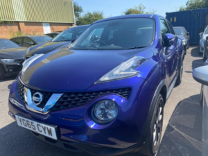 2015 Nissan Juke 1.5 Dci Tekna Euro 6 (s/s) 5dr in Blue — image 4