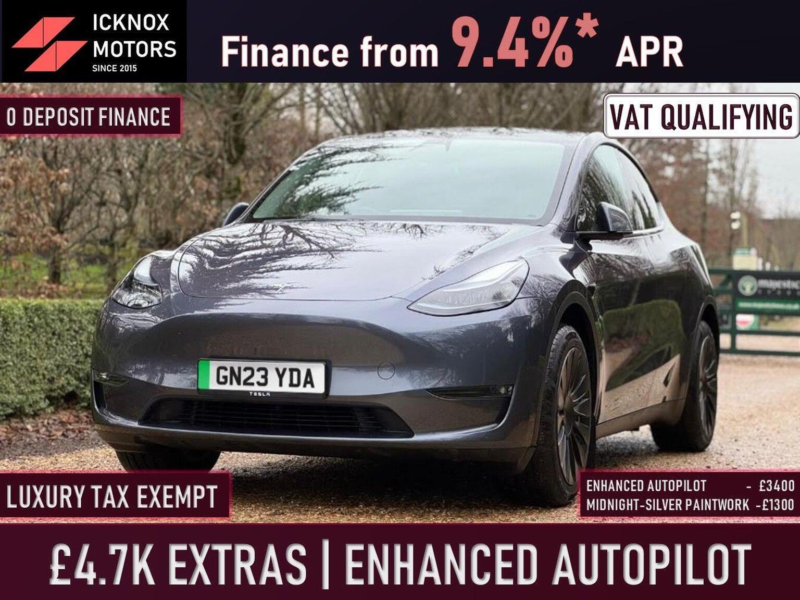 2023 Tesla Model Y (dual Motor) Long Range Auto 4wde 5dr in Grey — image 1