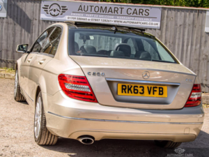 2013 Mercedes-Benz C Class 2.1 C250 Cdi Blueefficiency Elegance Euro 5 (s/s) 4dr in Beige — image 4