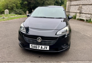 2017 Vauxhall Corsa 1.4i Ecoflex Limited Edition Euro 6 3dr in Black — image 2