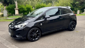 2017 Vauxhall Corsa 1.4i Ecoflex Limited Edition Euro 6 3dr in Black — image 4