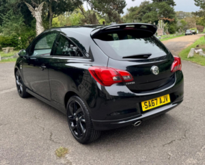 2017 Vauxhall Corsa 1.4i Ecoflex Limited Edition Euro 6 3dr in Black — image 6