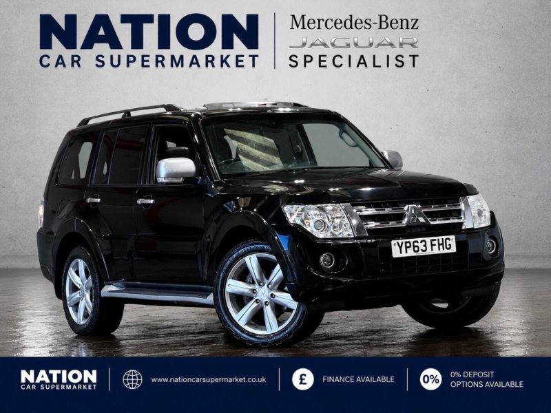 2013 Mitsubishi Shogun 3.2 Di-Dc Sg4 Auto 4WD Euro 5 5dr Lwb in Black — image 1