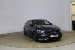2018 Mercedes-Benz Cla 2.1 Cla220d Amg Line Shooting Brake 7g-Dct Euro 6 (s/s) 5dr in Black — image 3