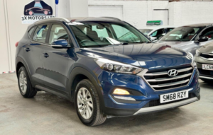 2017 Hyundai Tucson 1.6 Gdi Blue Drive Se Nav Euro 6 (s/s) 5dr in Blue — image 2