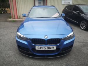 2015 BMW 3 Series 2.0 318d M Sport Touring in Blue — image 2