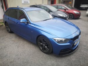 2015 BMW 3 Series 2.0 318d M Sport Touring in Blue — image 3