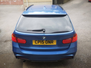 2015 BMW 3 Series 2.0 318d M Sport Touring in Blue — image 5