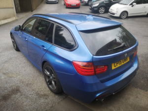 2015 BMW 3 Series 2.0 318d M Sport Touring in Blue — image 6